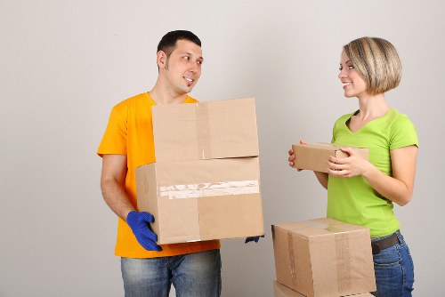Happy family after a successful move with Paddington removalists
